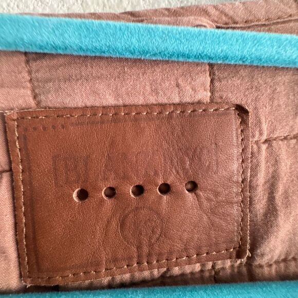 Blank NYC Jacket Womens XS Brown Patch Pocket Quilted Zip Happy Camper - Picture 5 of 11